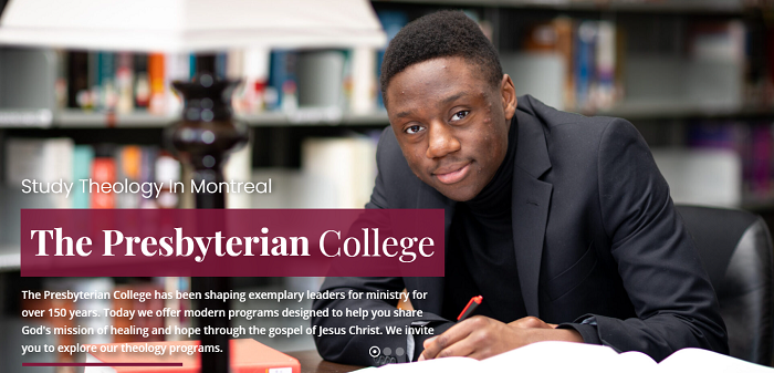 Among many majors offered by The Presbyterian College
